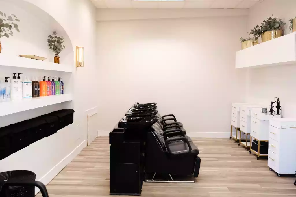 Shampoo lounge at Maxima Hair at 555
